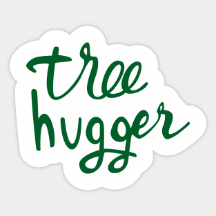 Tree Hugger Sticker